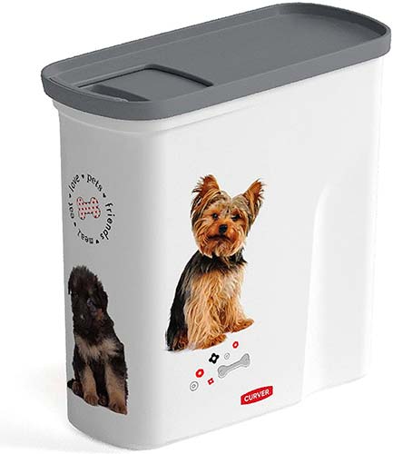 Análisis de contenedores de pienso para perros