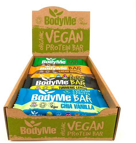 Comparativa de barras de proteína vegana