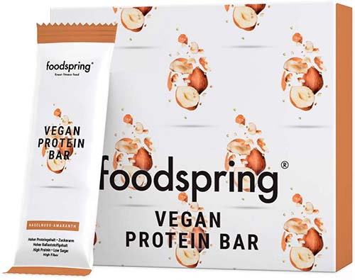 Barras de proteína vegana