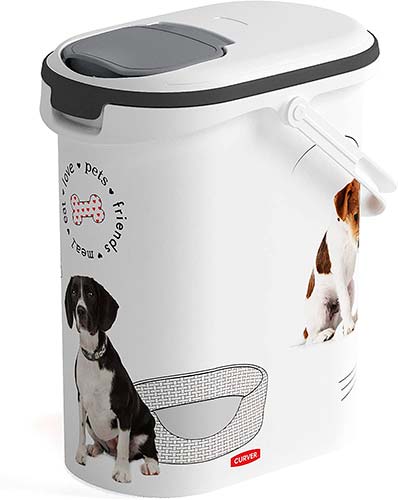 Contenedores de pienso para perros